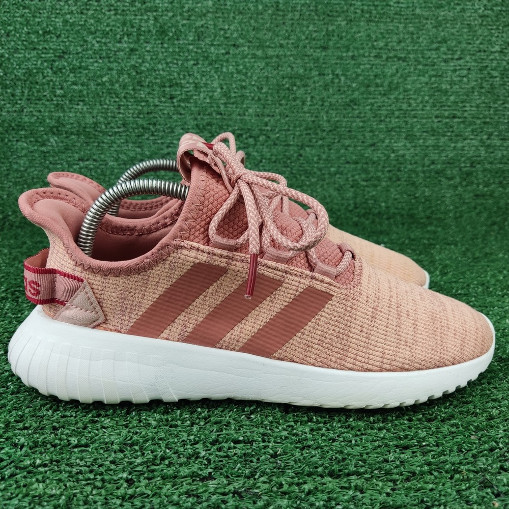 Adidas Sneaker Womens 8 Pink Kaptir EE9972 Running Shoes Knit Low Top Cloudfoam